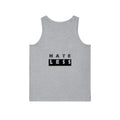 Unisex Softstyle™ Tank Top - 'HATE LESS' Inspirational Tee for Positive Vibes