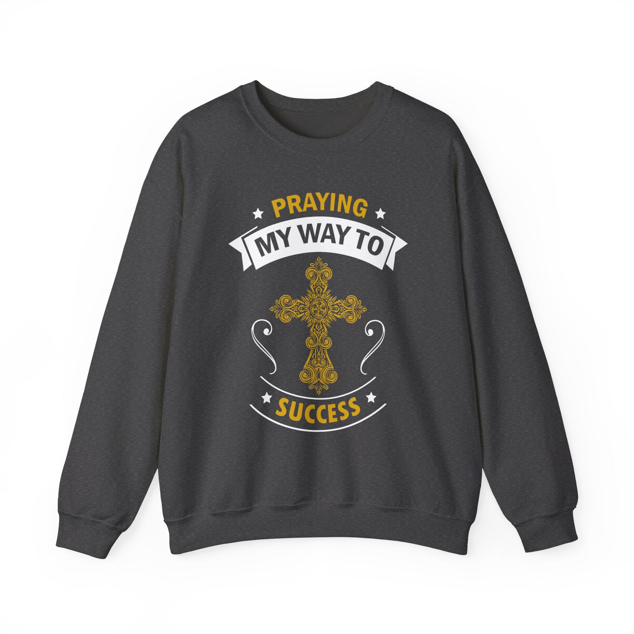 Prier mon chemin vers le succès Sweat-shirt unisexe 
