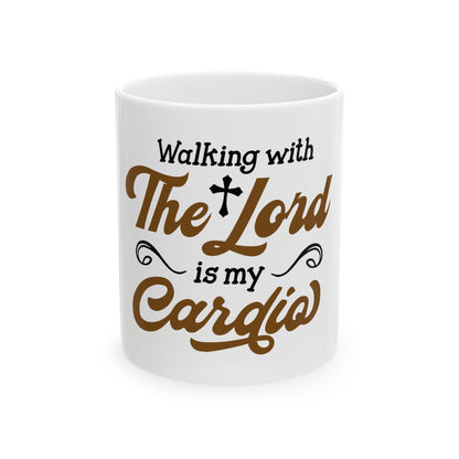 Walking With The Lord Mug Printify