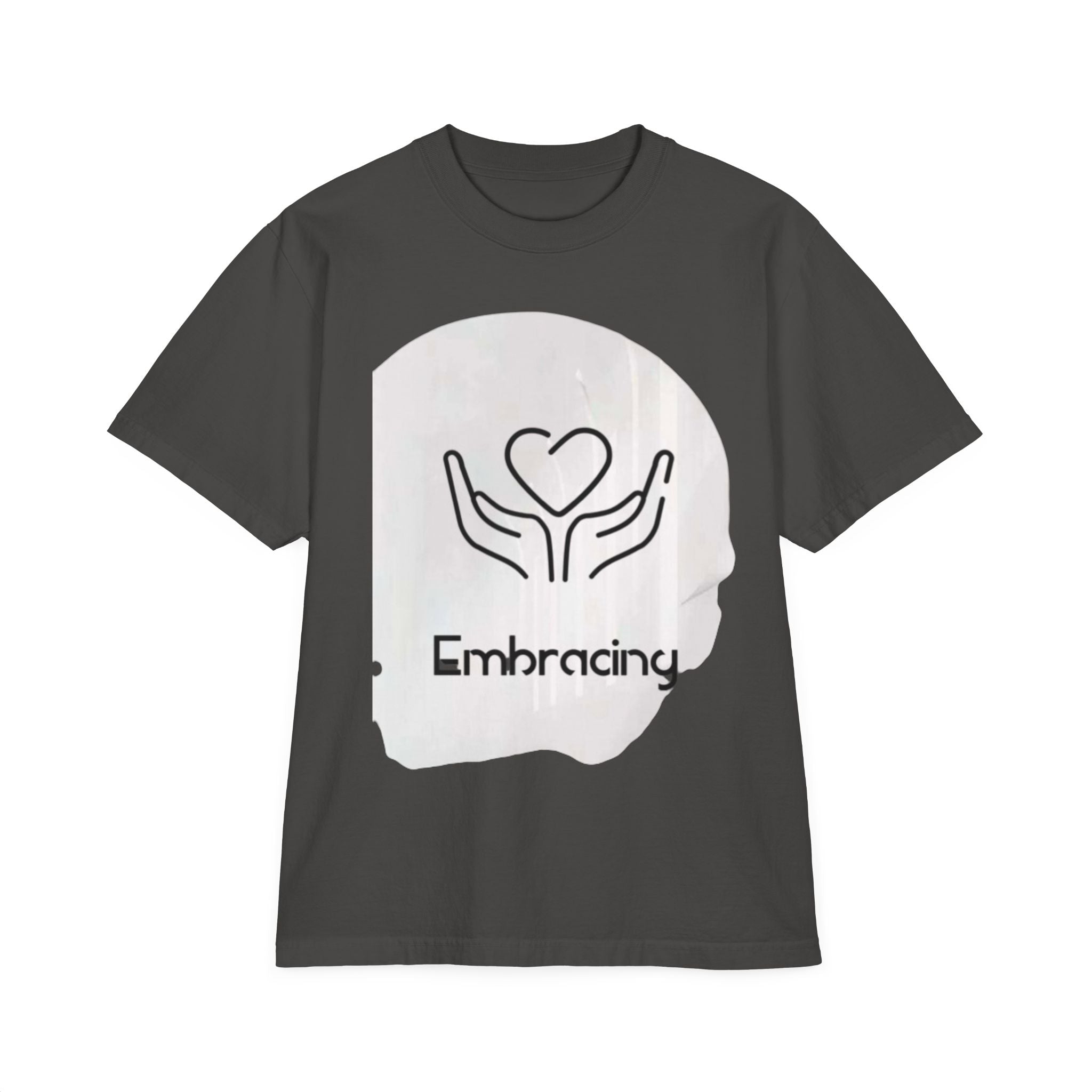 Drop-Shoulder T-Shirt Embracing Design