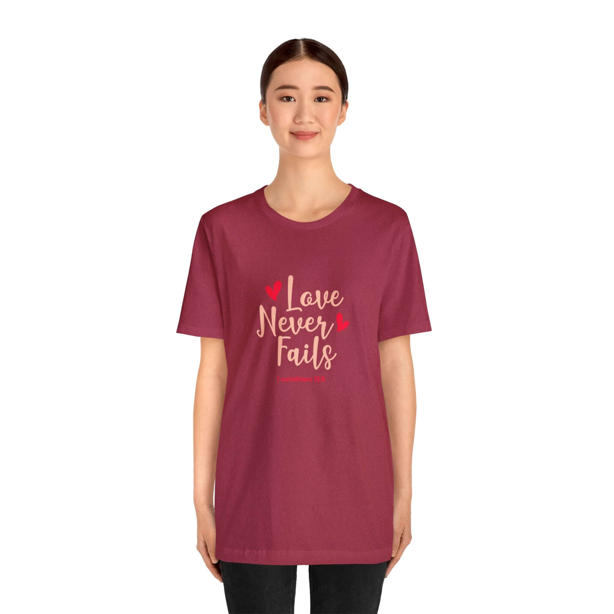 Love Never Fails Unisex Tee - RC’nSONS