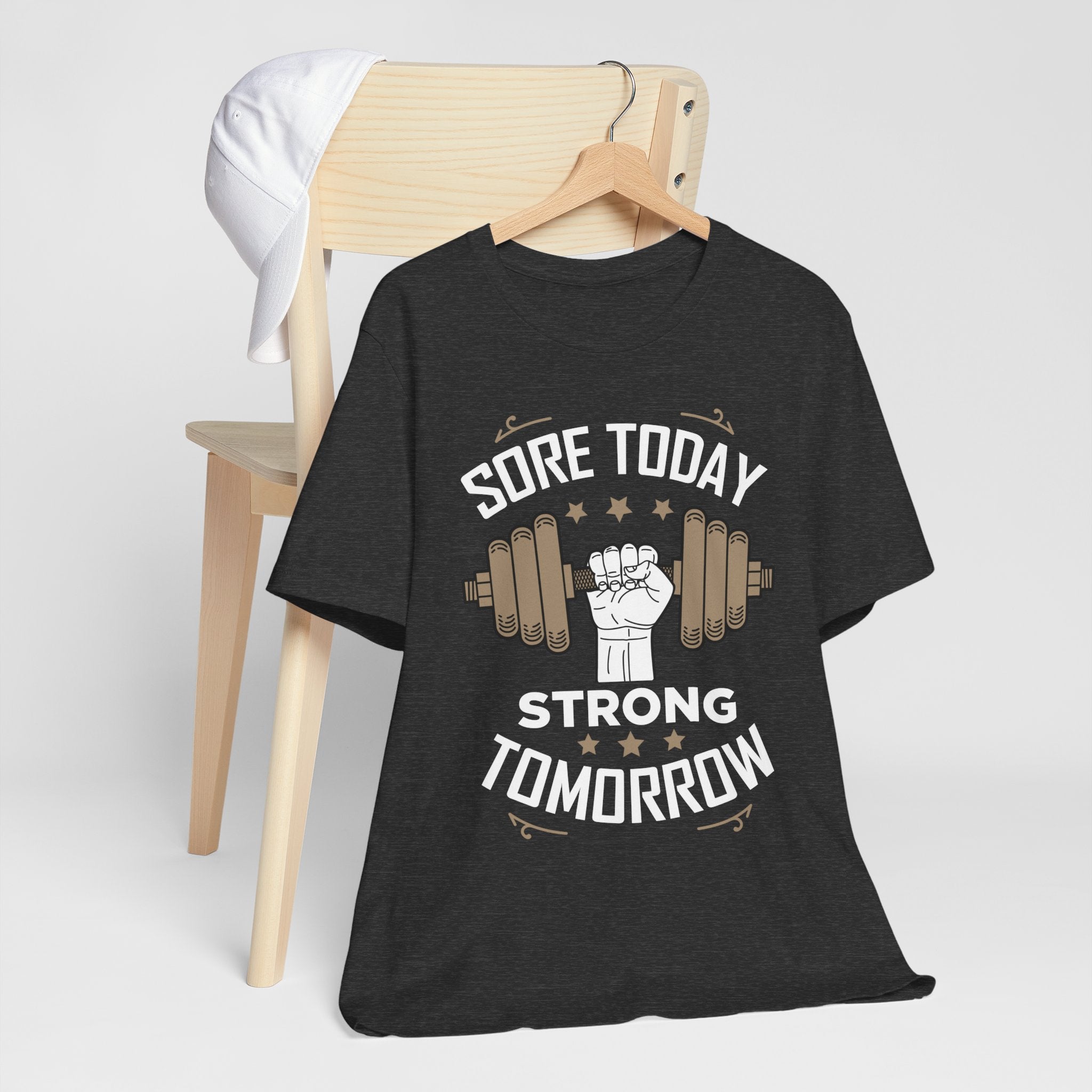 Mal aujourd’hui Fort demain Tee unisexe 