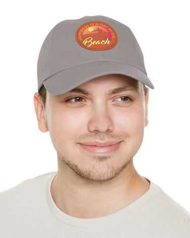 Dad Hat with Leather Patch (Round) - RC’nSONS