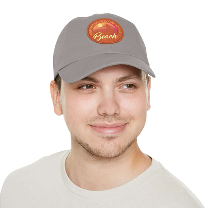 Dad Hat with Leather Patch (Round) - RC’nSONS