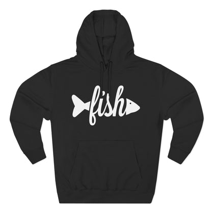 Water Splash Graphic Fleece Hoodie - Comfortable & Stylish