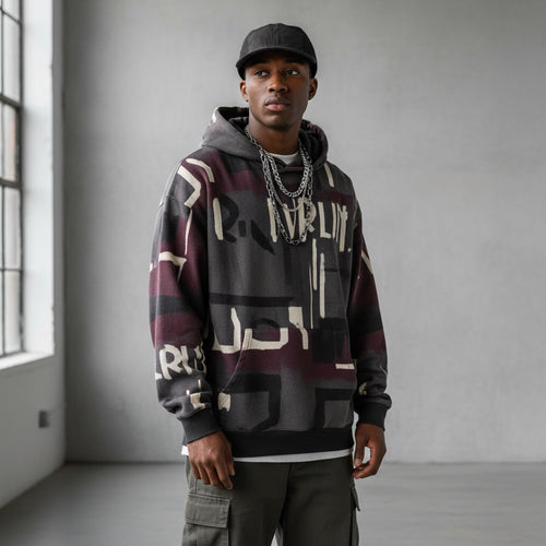 Two-Tone Nylon Cap — Minimalist Stitched Logo Baseball Hat