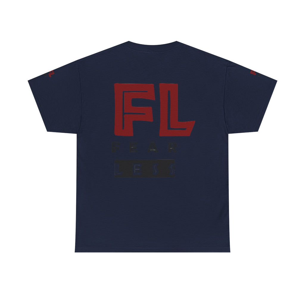 Fearless Graphic Unisex Heavy Cotton Tee - Bold Statement Shirt