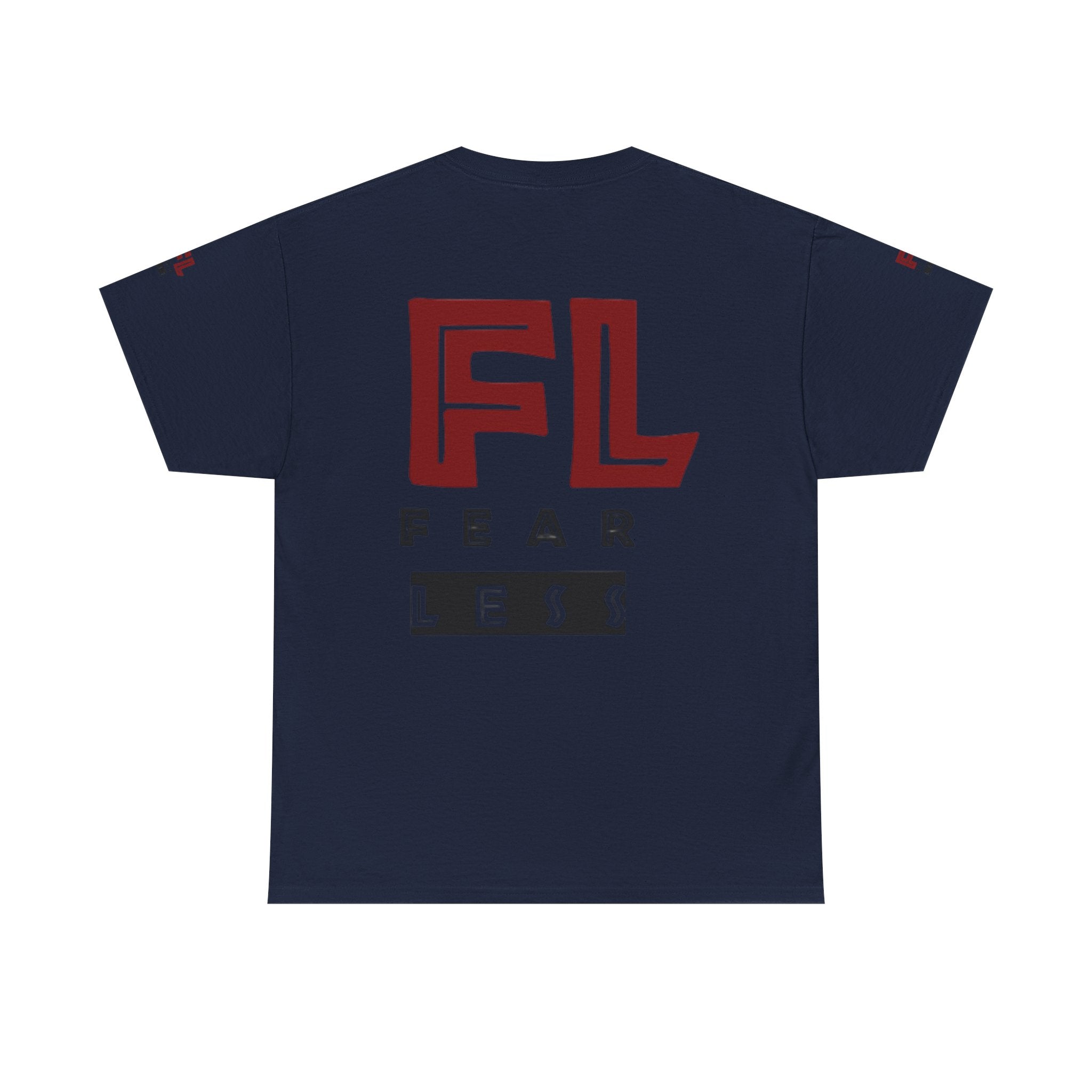 Fearless Graphic Unisex Heavy Cotton Tee - Bold Statement Shirt