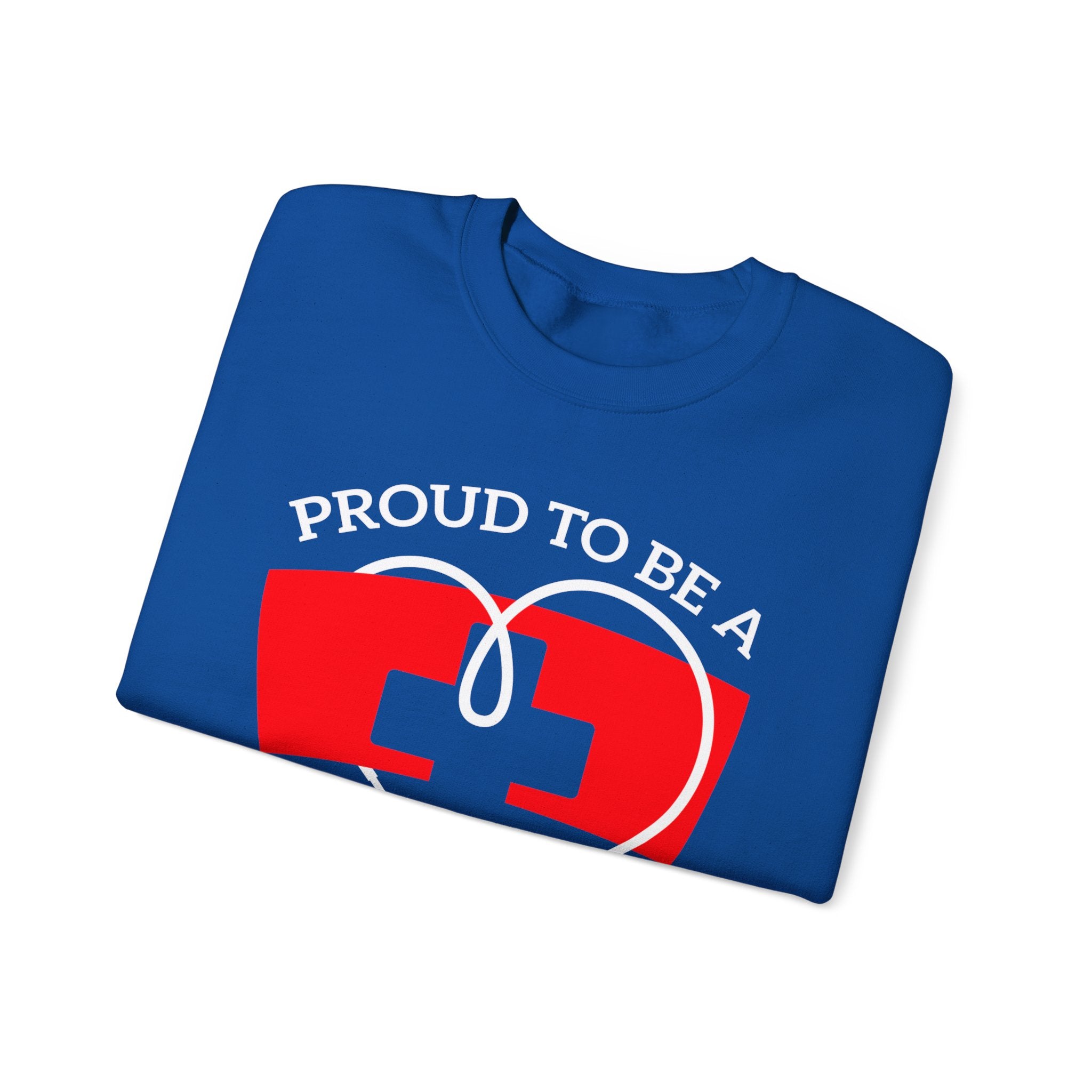 Fier d’être un sweat-shirt unisexe infirmière 