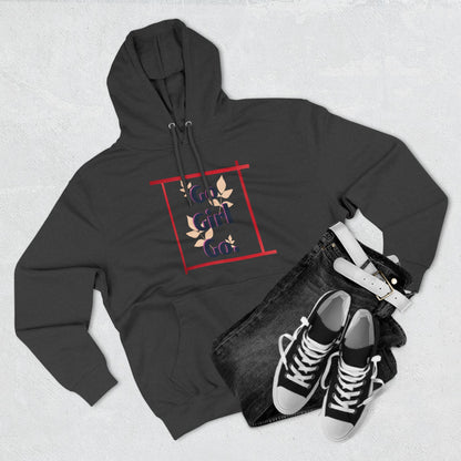 Fleece Hoodie - 'go girl go' Empowering Design