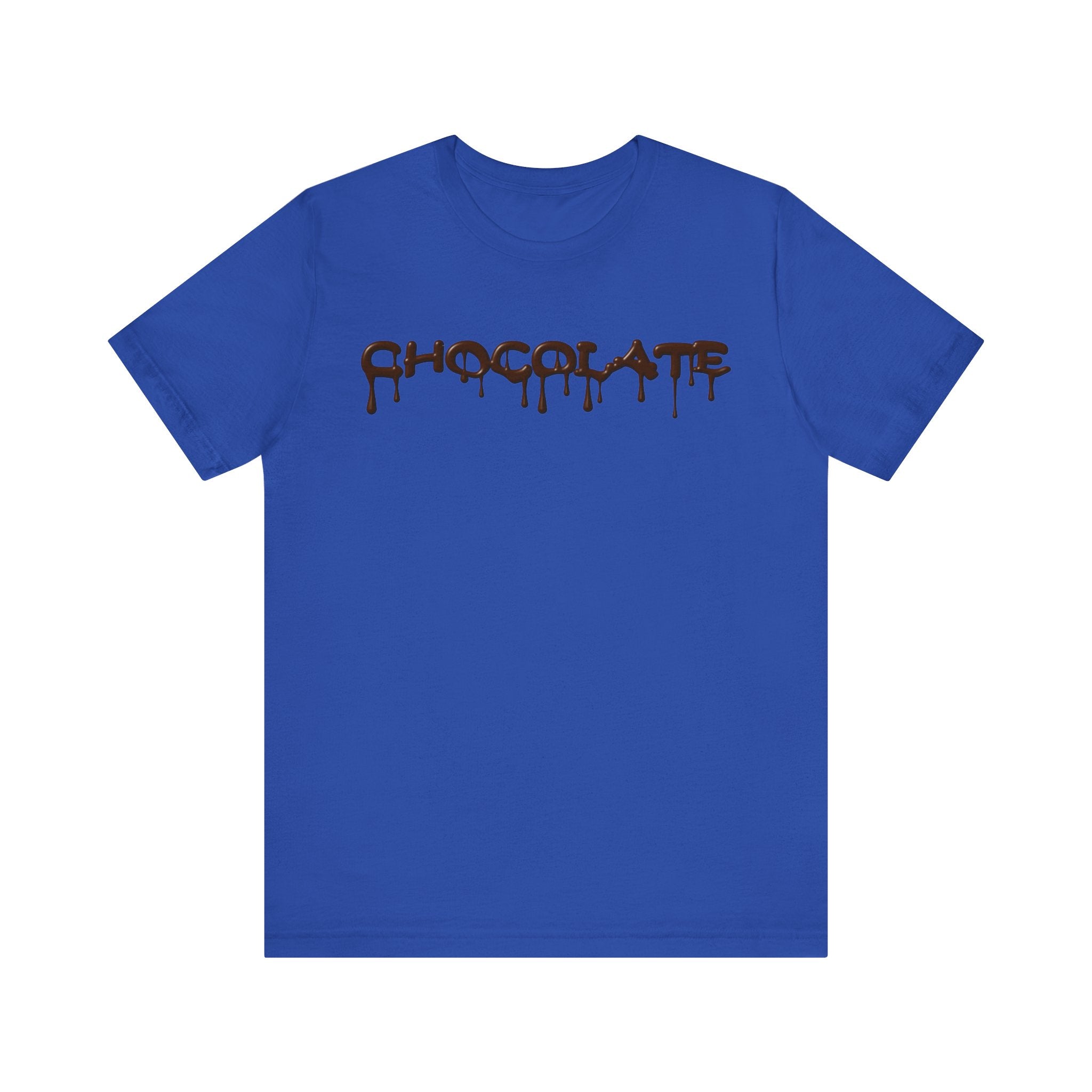 Unisex Jersey Short Sleeve Chocolate Tee