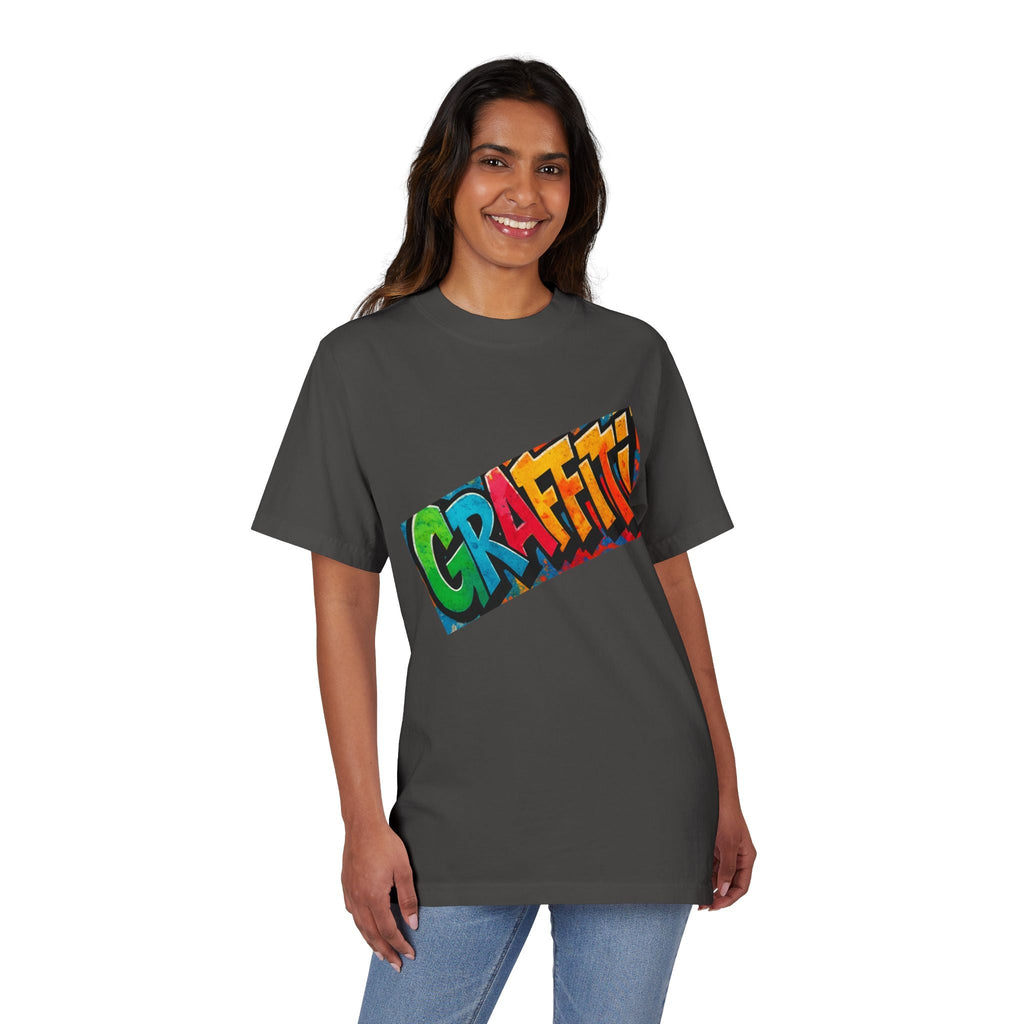 Graffiti Vibe Unisex T-Shirt, Urban Style Tee, Fashion Statement Shirt, Street Wear, Summer Casual Tee, Skateboard Apparel Printify