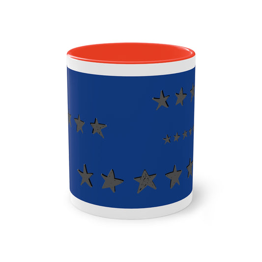Coffee Mug - Sterne Stars Design, 11oz
