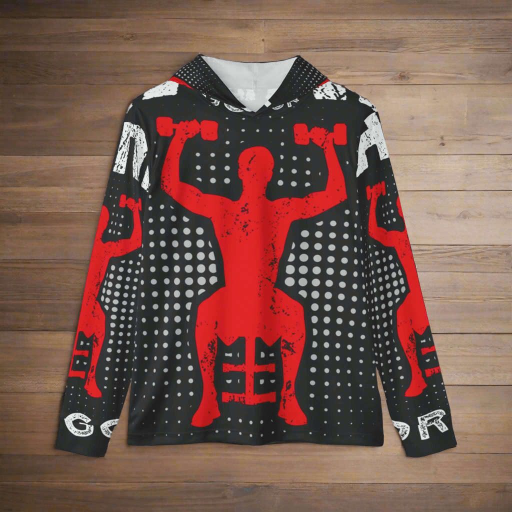 Sports Warmup Hoodie - Off To Gym Design