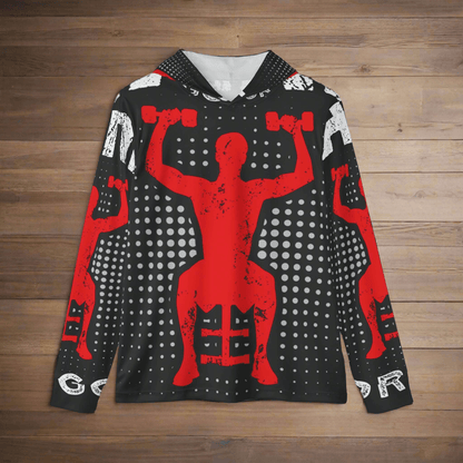 Sports Warmup Hoodie - Off To Gym Design