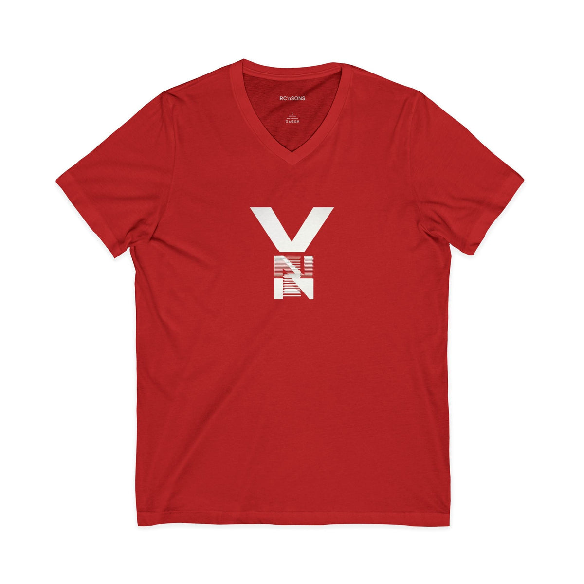 Modern Unisex V-Neck Tee Printify