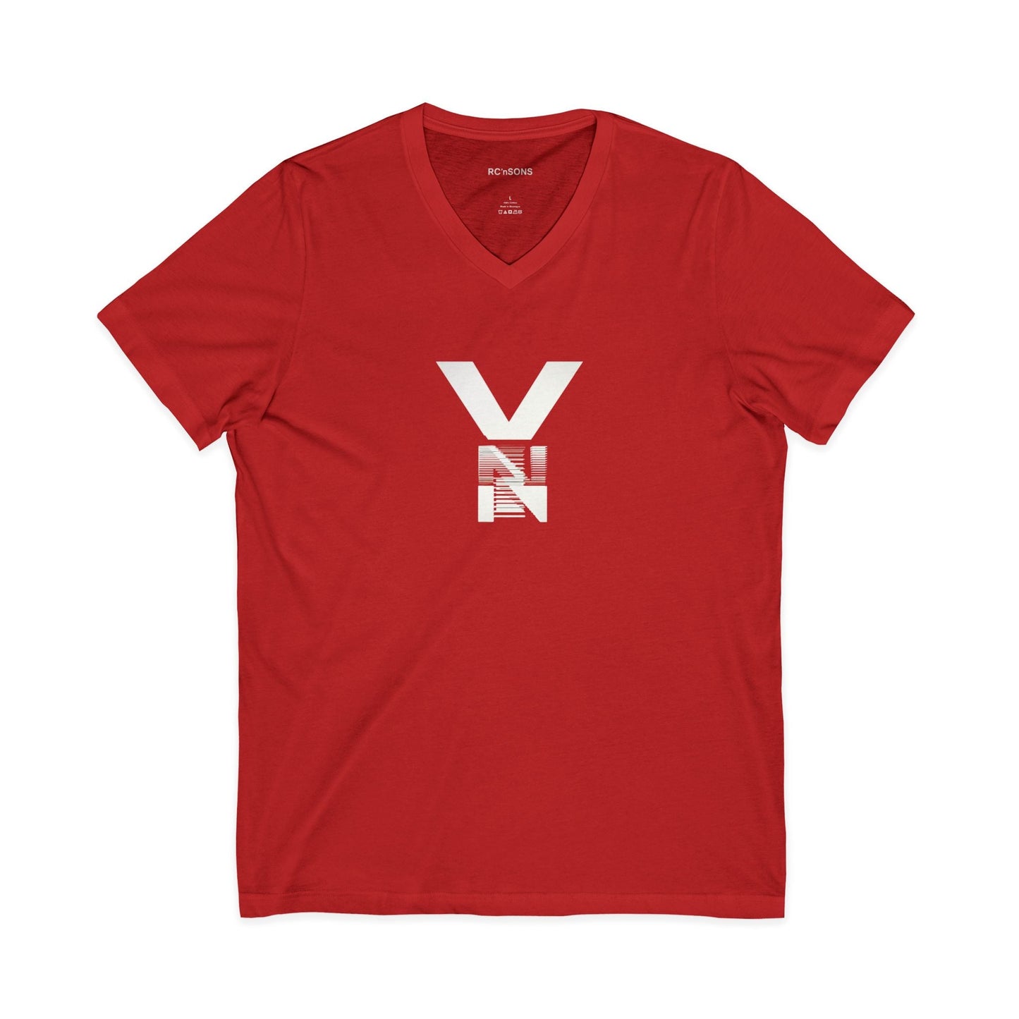 Modern Unisex V-Neck Tee Printify