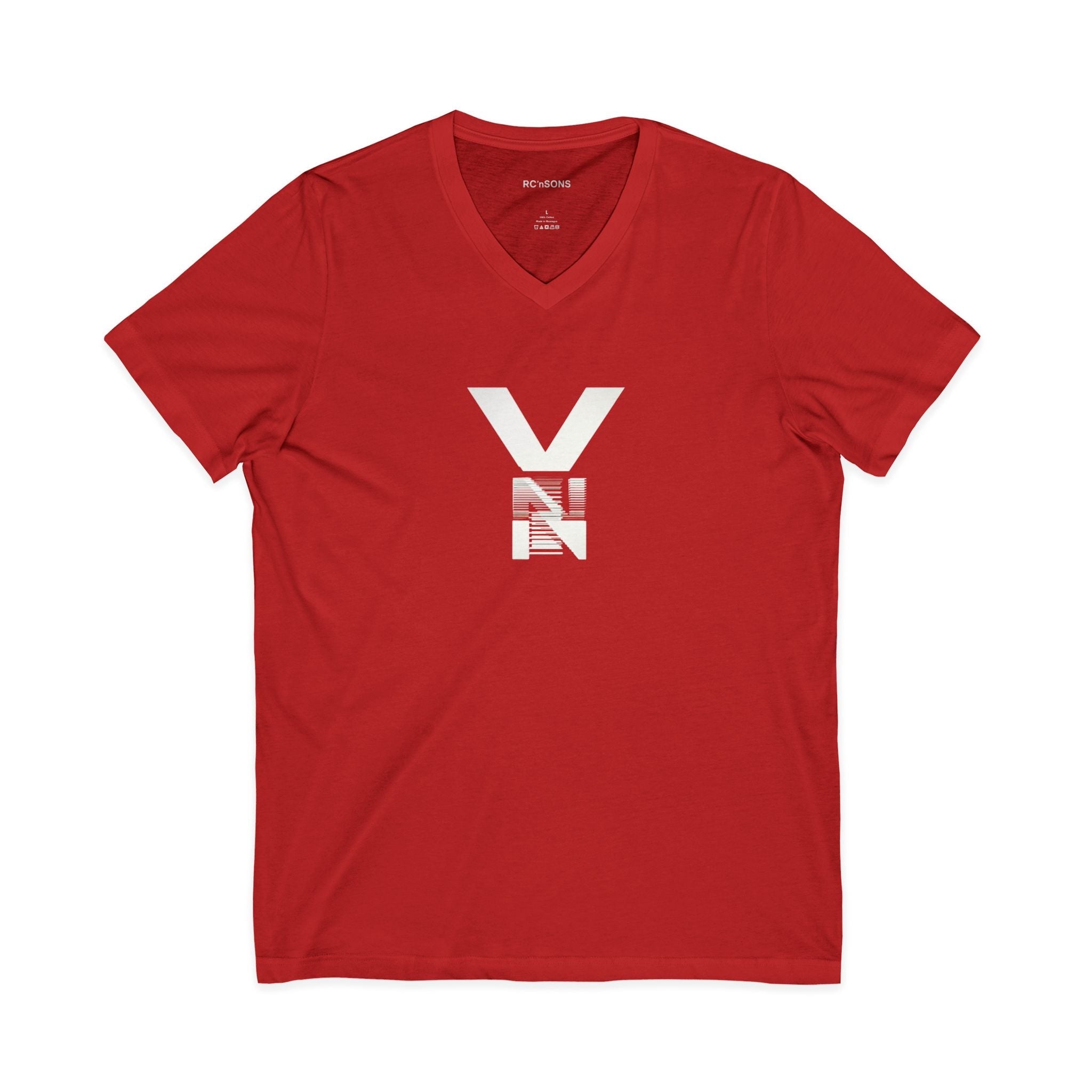 Modern Unisex V-Neck Tee Printify