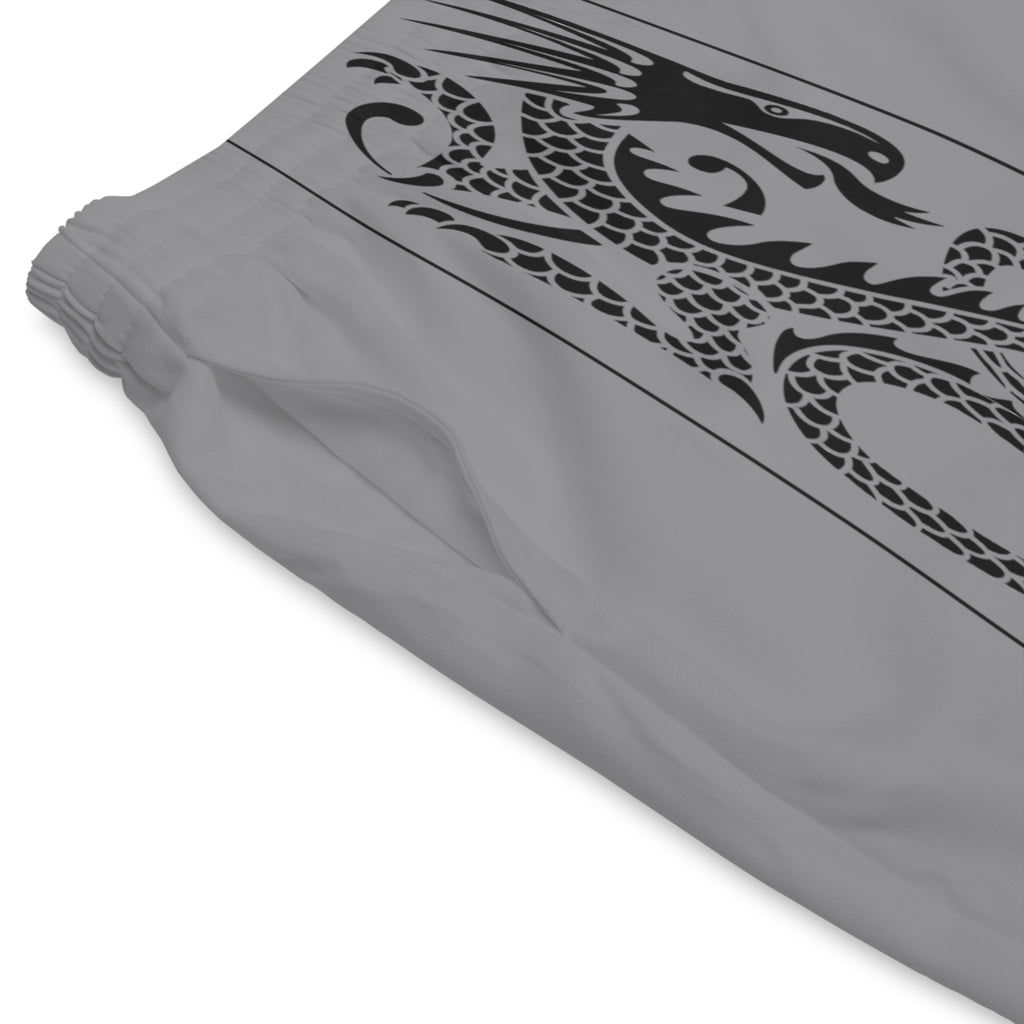 Men's Elastic Beach Shorts (AOP)