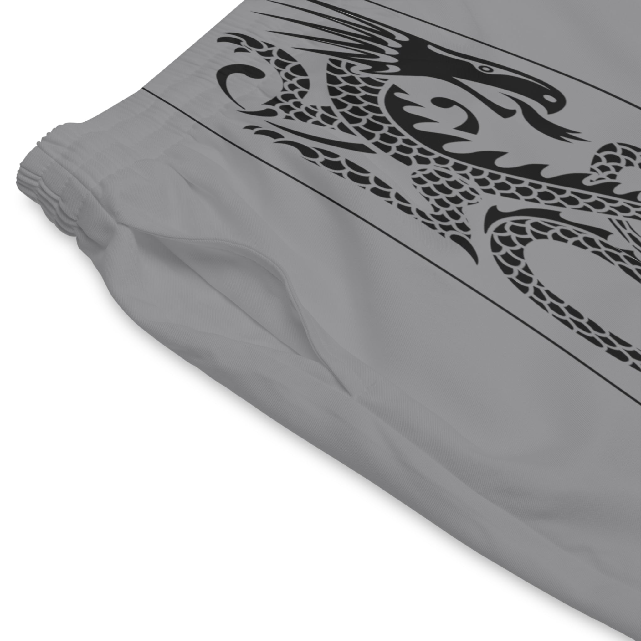 Men's Elastic Beach Shorts (AOP)