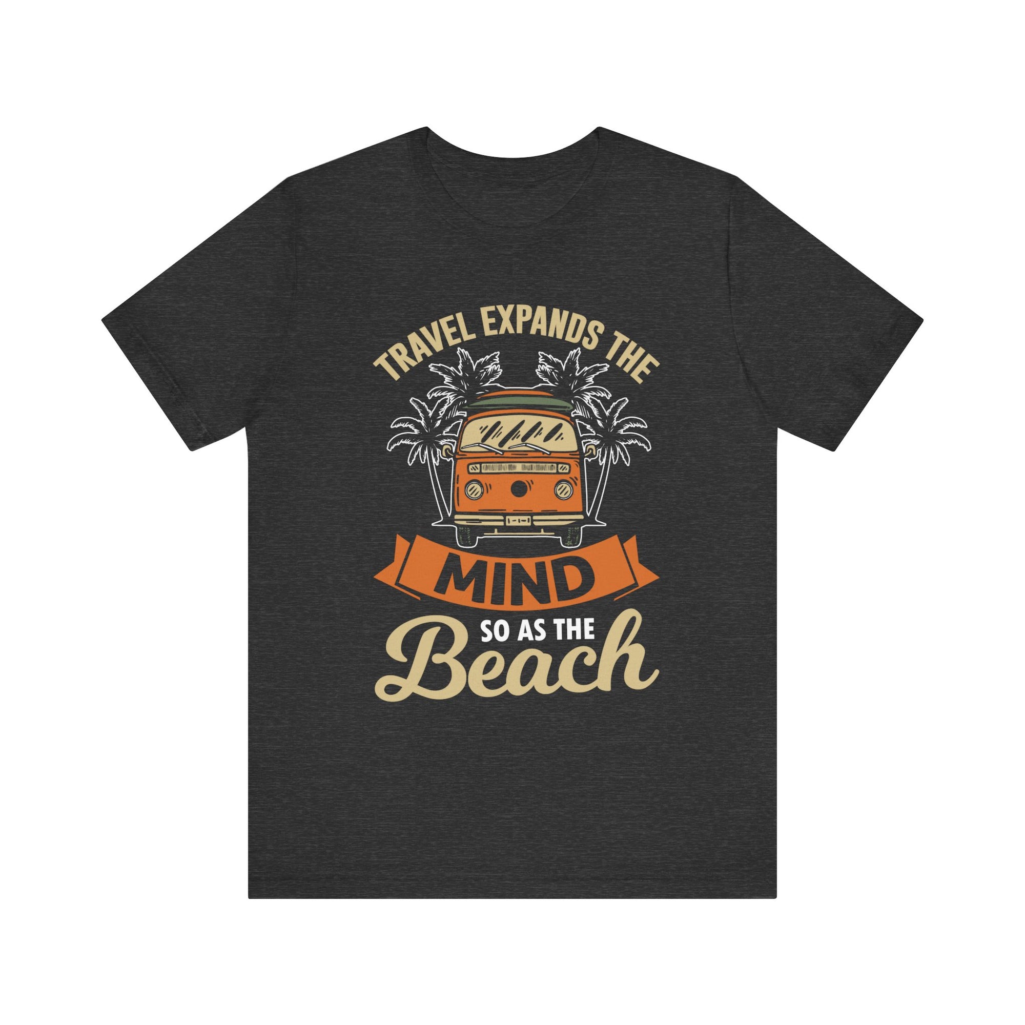 Unisex Travel Expands the mind Short Sleeve Tee