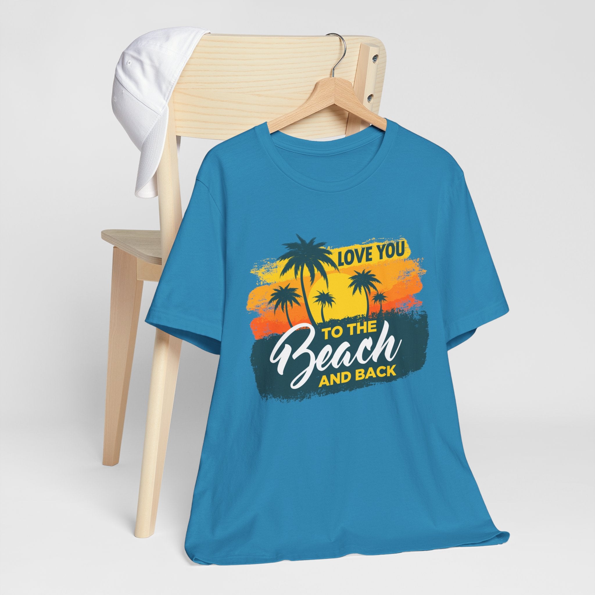 Je t’aime à la plage Tee unisexe 