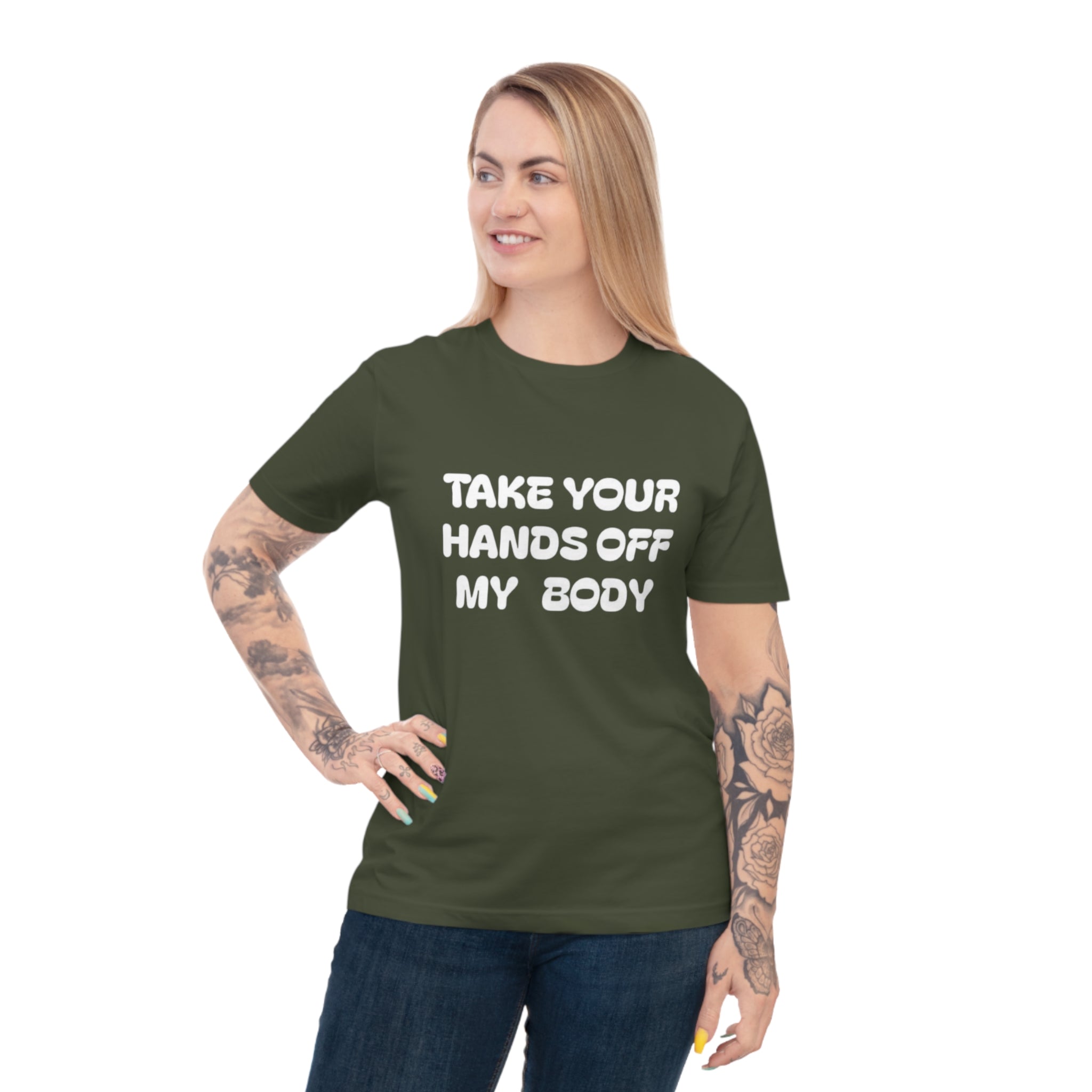Hands off my Body Jersey T-shirt
