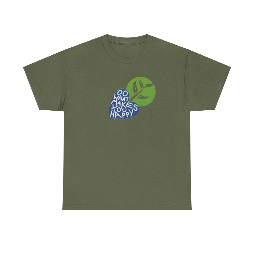 Unisex Makes You Happy Cotton Tee