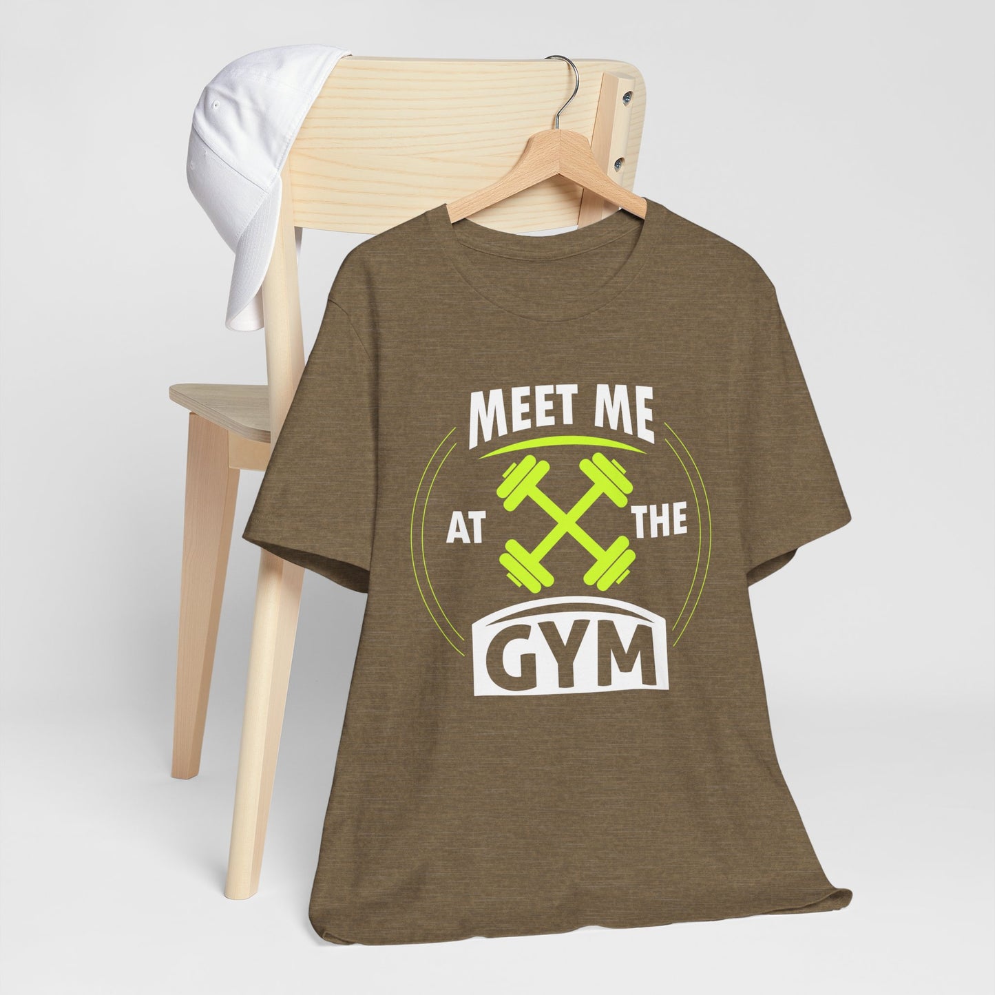 Rencontrez-moi au gymnase Unisex Tee 