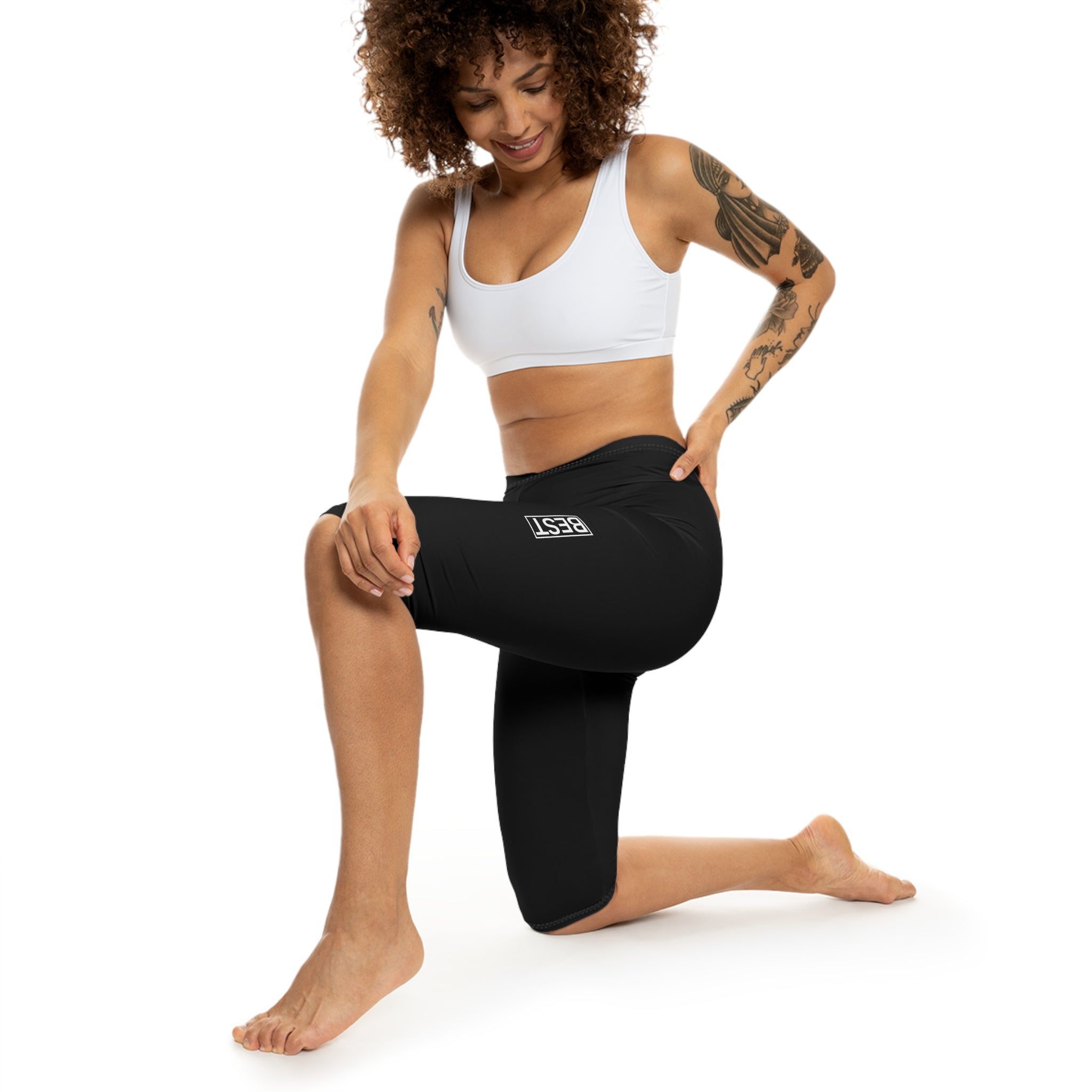 BEST Women’s Capri Leggings - Perfect for Yoga, Fitness & Concerts Printify