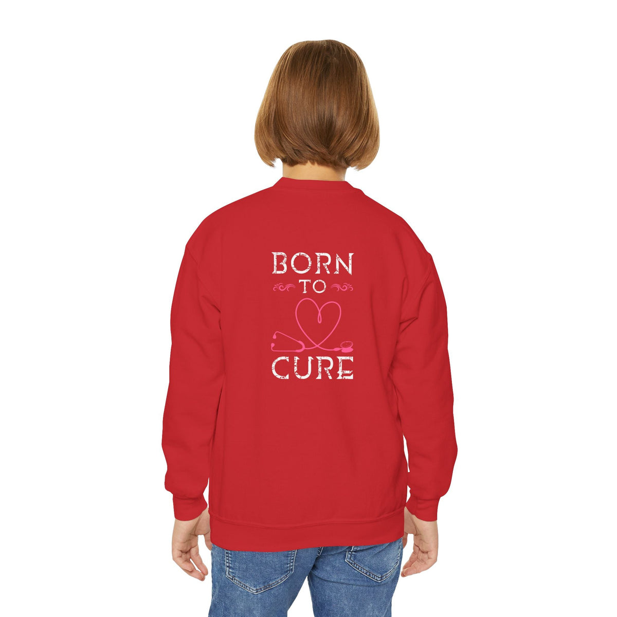 Born To Cure Sweatshirt Printify