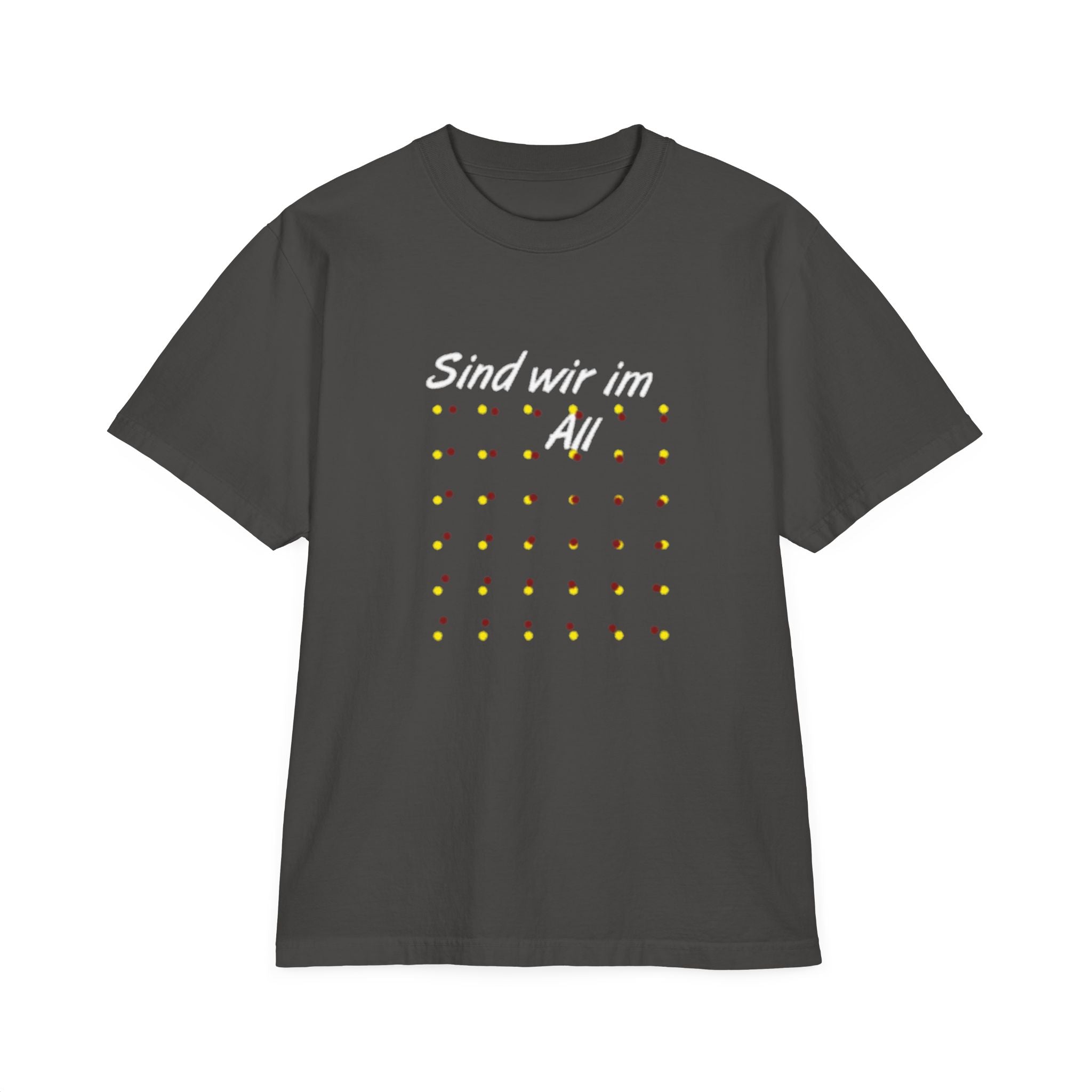 Drop-Shoulder T-Shirt - Chic sind wir im All