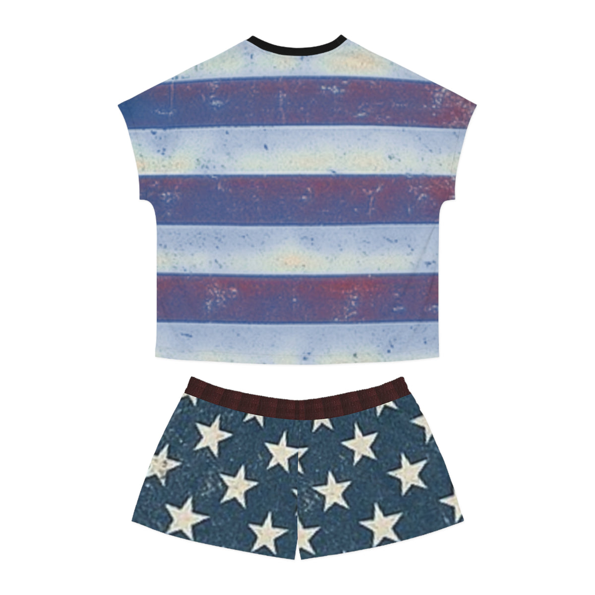 Patriotic Women's Pajama Set, USA Stars and Stripes Sleepwear, Red White Blue Loungewear, Perfect for Independence Day and Comfortable [...]