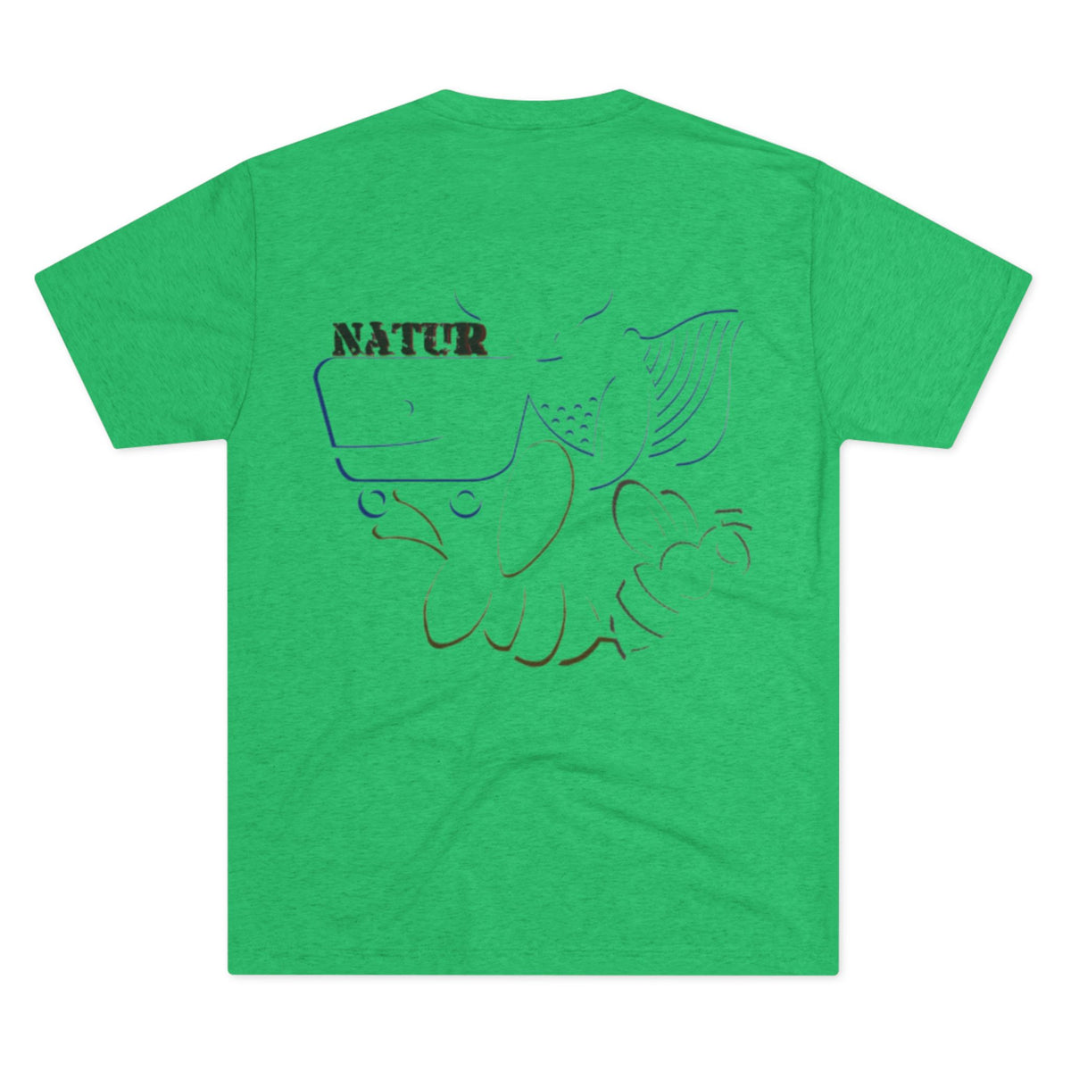 Nature Inspired Tee - Unisex Tri-Blend Crew Tee