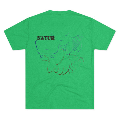Nature Inspired Tee - Unisex Tri-Blend Crew Tee