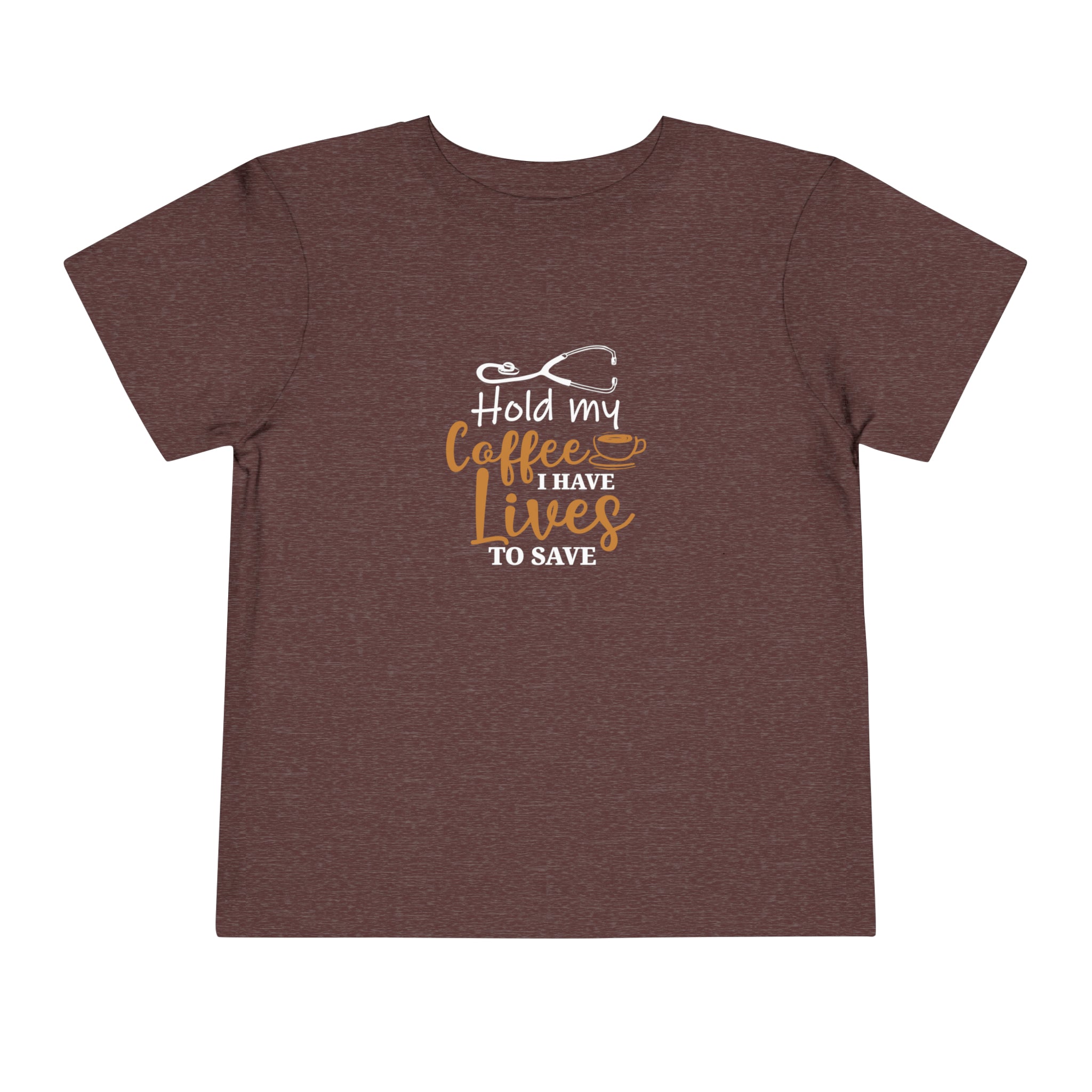 T-shirt pour tout-petits Hold My Coffee 