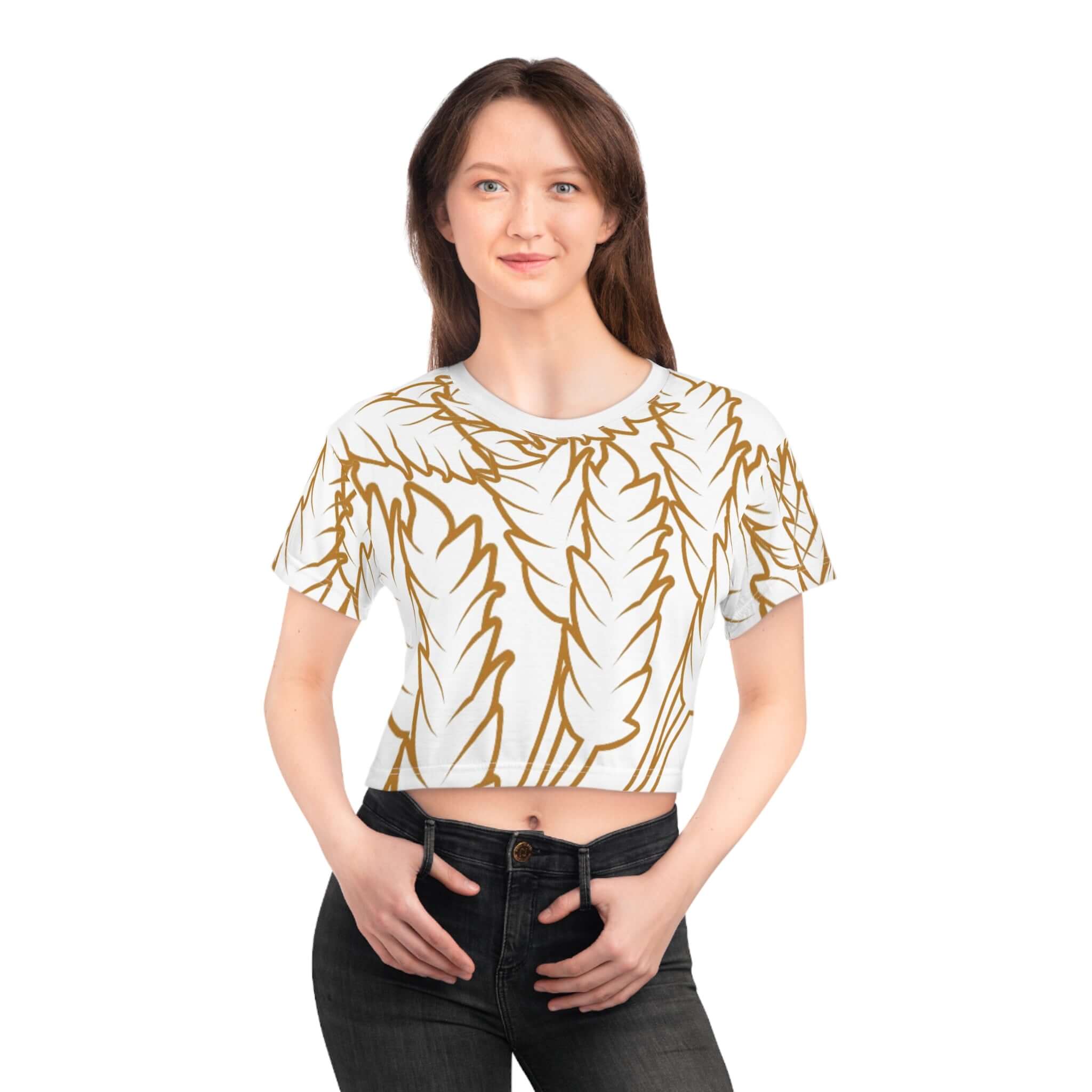 Rcnsons Crop Tee (AOP)
