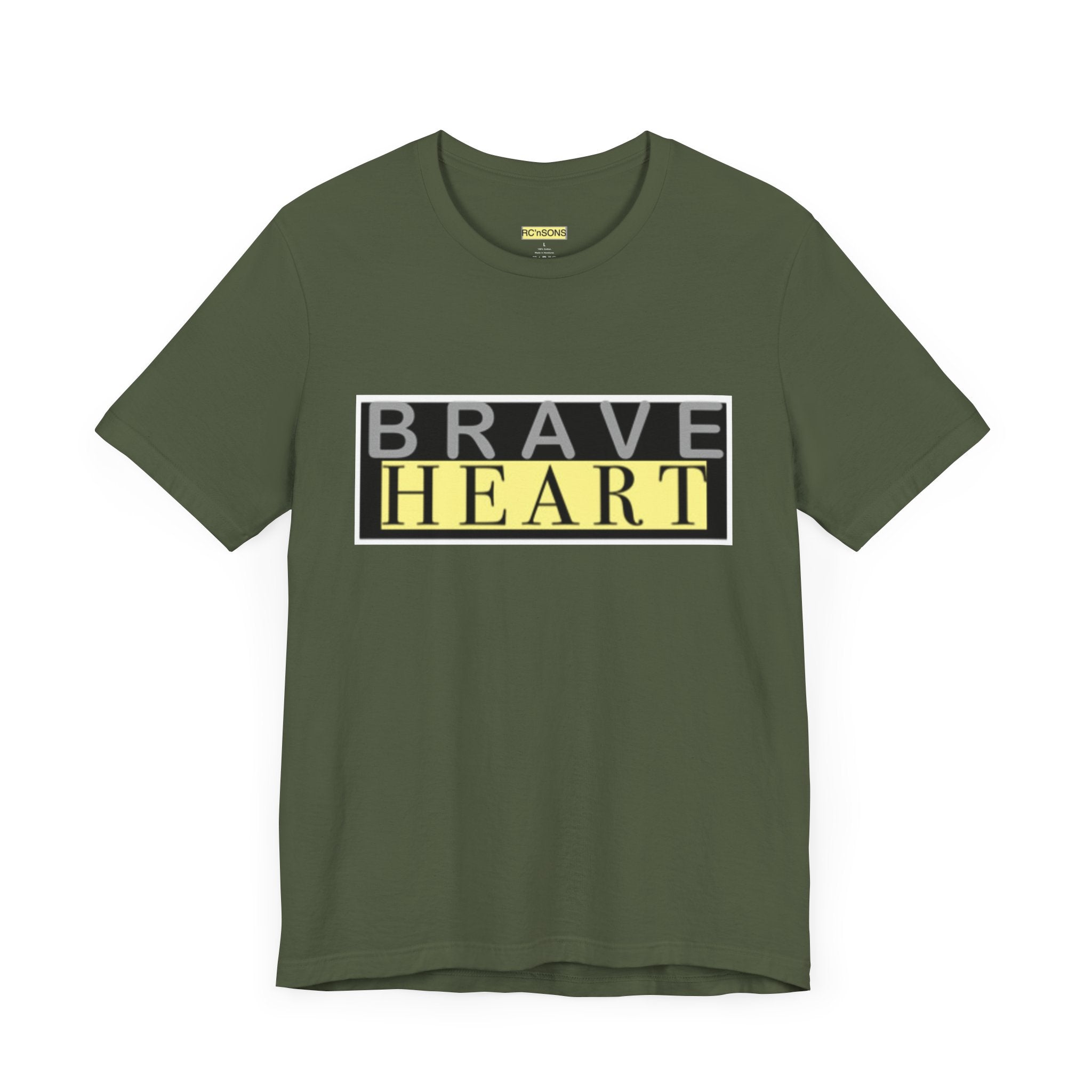 Brave Heart Unisex Tee by RC’nSONS