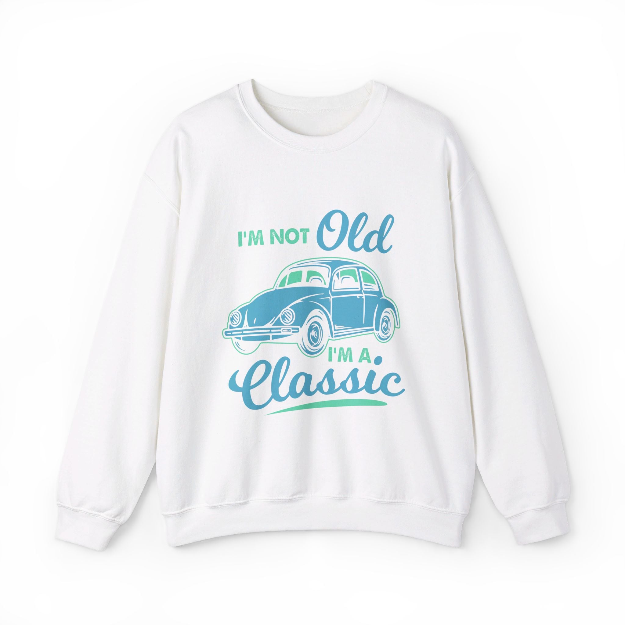 Je ne suis pas vieux, je suis un sweat-shirt unisexe classique 