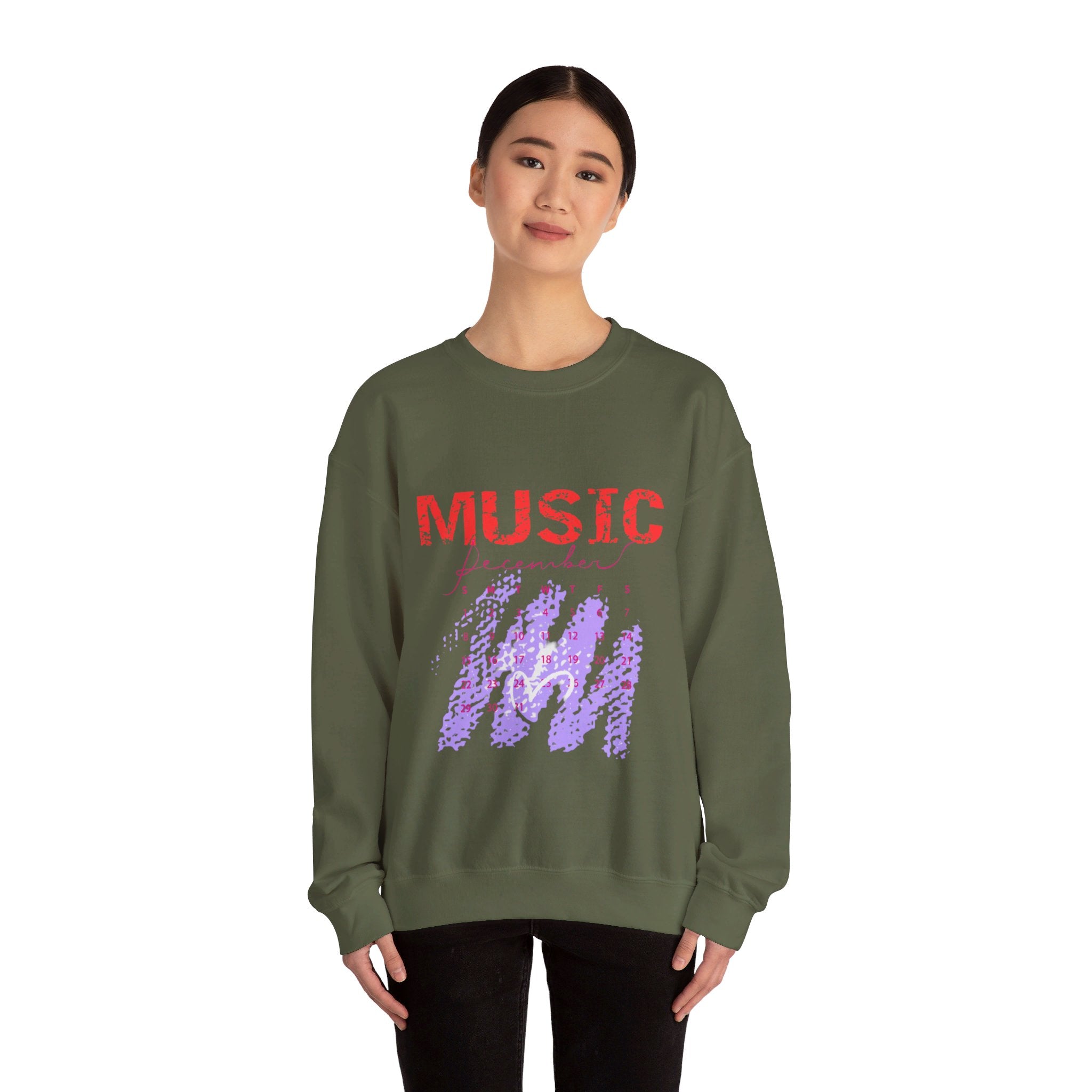 Sweat-shirt unisexe musique 