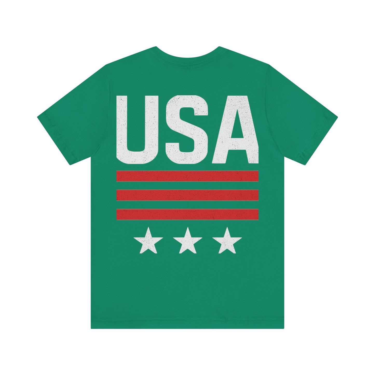 Patriotic USA Tee, Unisex Short Sleeve T-Shirt, July 4th Celebration Shirt, American Pride Apparel, Casual Summer Wear, Gift for Patriot