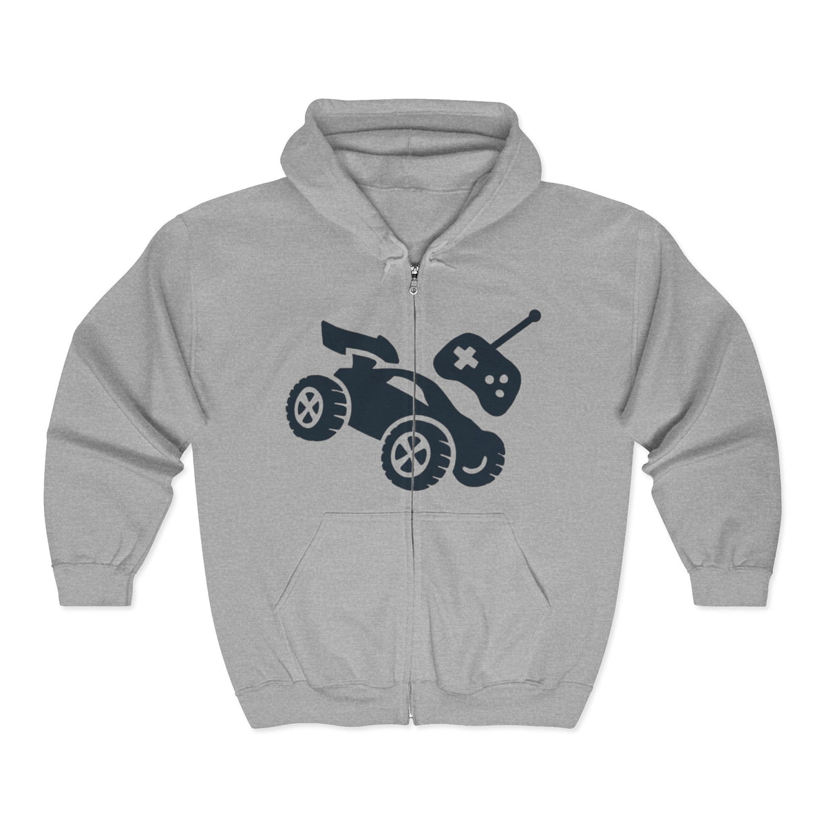 Stylish Unisex Zip-Up Hoodie with RC'NSONS Design, Perfect for Casual Days, Gift for Friends and Family, Birthday Present, Cozy [...] Printify