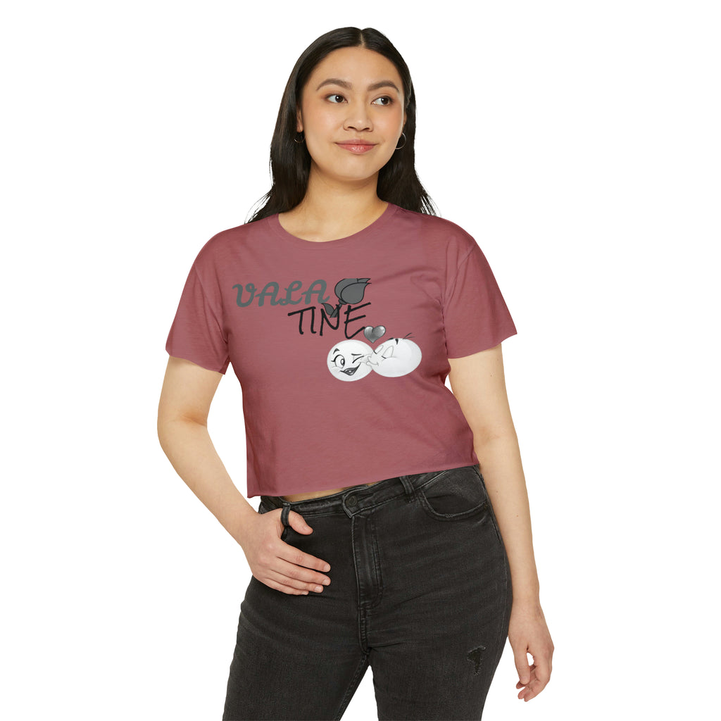 Women's Festival Crop Top VALANTINE.