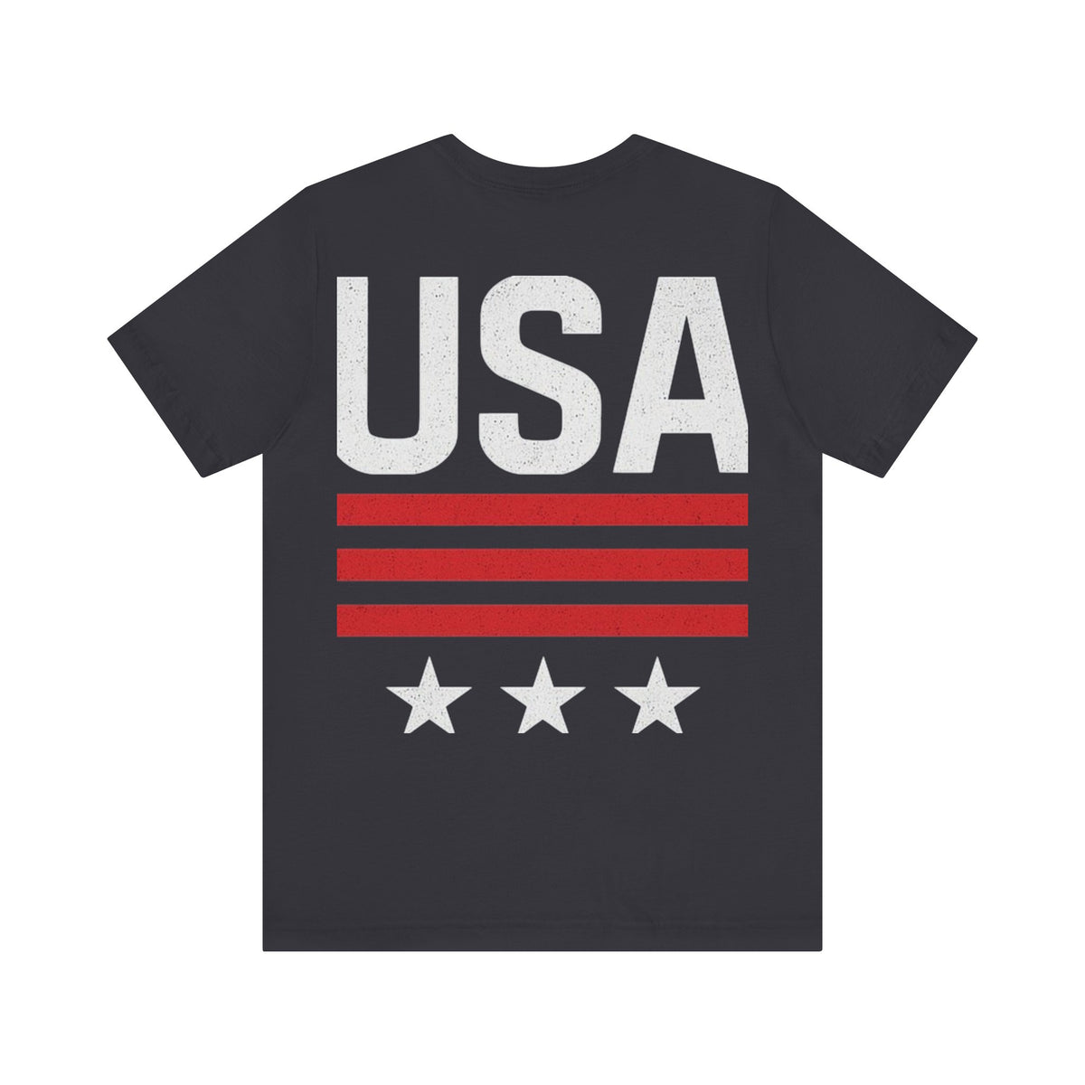 Patriotic USA Tee, Unisex Short Sleeve T-Shirt, July 4th Celebration Shirt, American Pride Apparel, Casual Summer Wear, Gift for Patriot