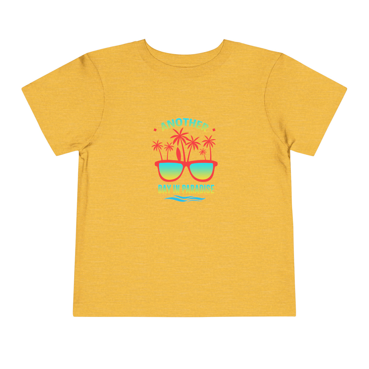T-shirt pour tout-petits Un autre jour au paradis 