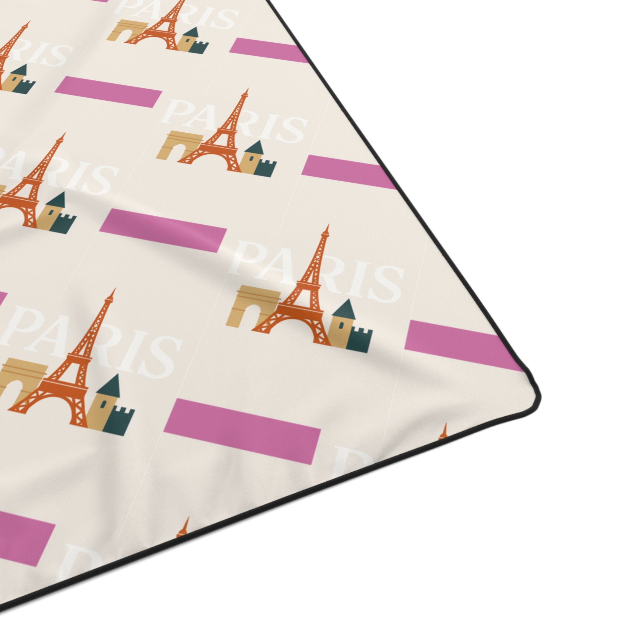 Cozy Parisian Blanket, Soft Throw Blanket for Home Decor, Eiffel Tower Blanket, Gift for Travelers, Cute Blanket for Couples Printify
