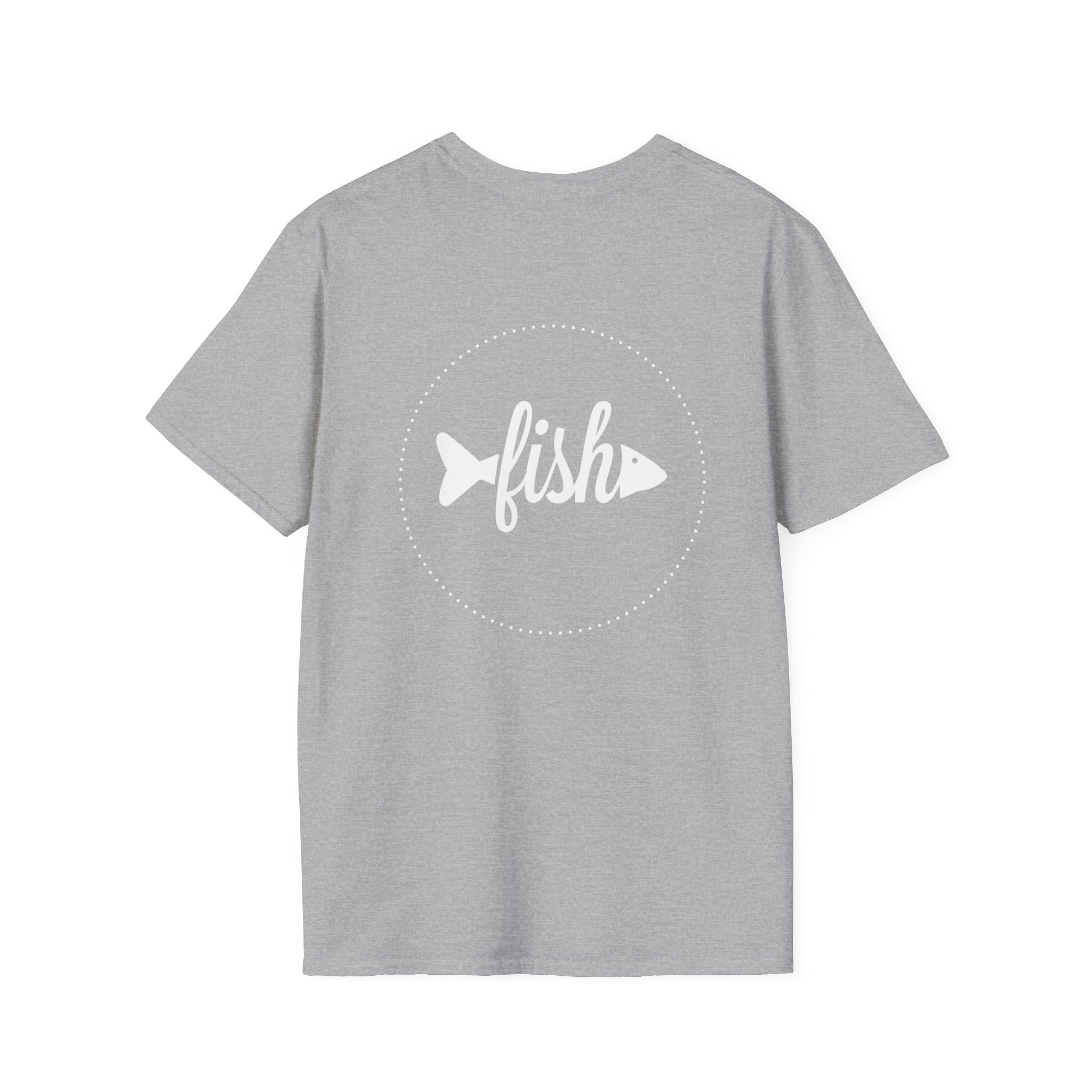 Casual Fish Graphic Tee - Perfect for Nature Lovers