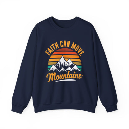 Faith Can Move Mountains Sweat-shirt unisexe 