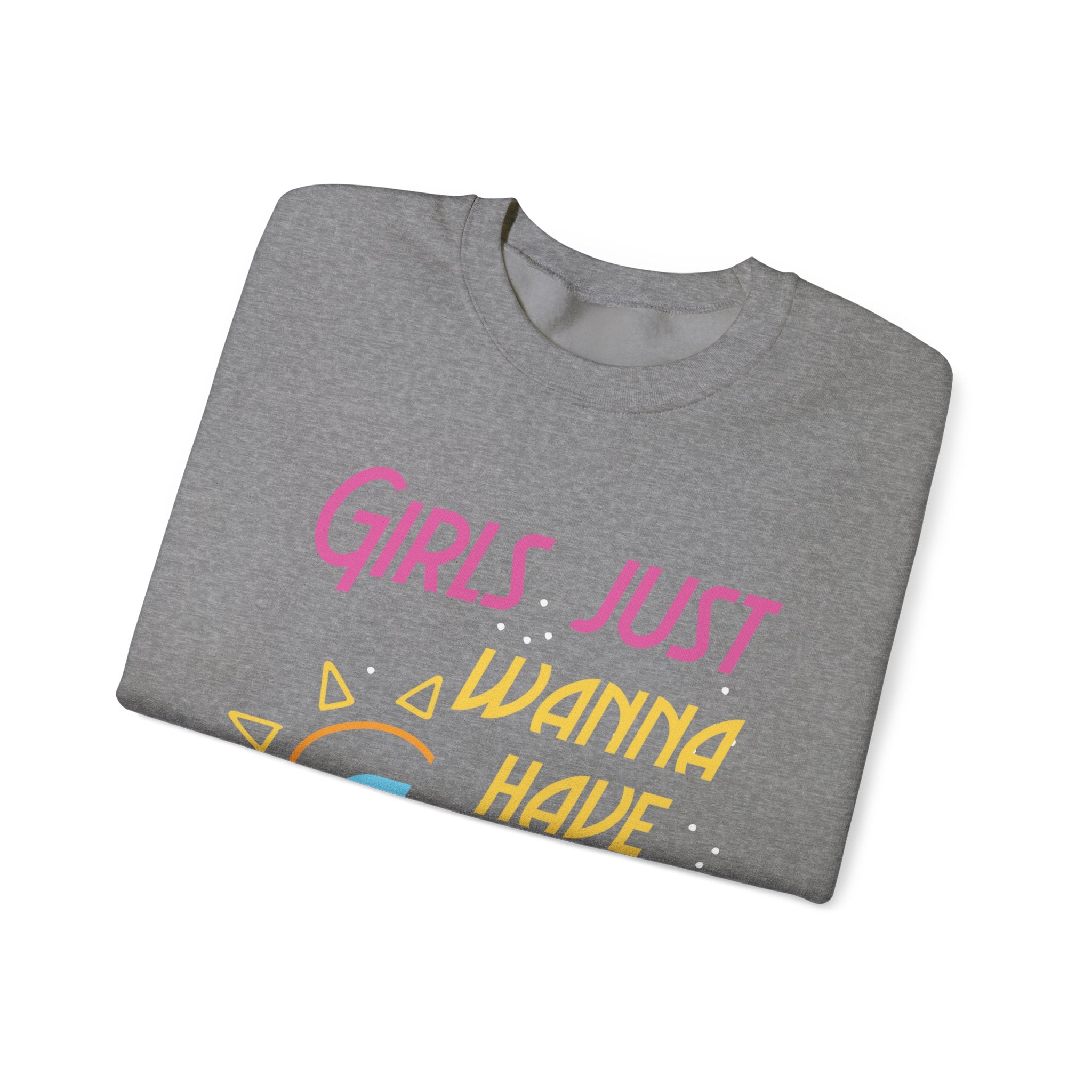 Les filles veulent juste avoir le sweat-shirt unisexe Sun 