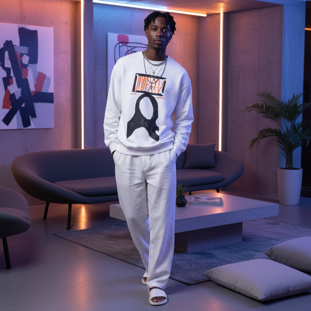 Frc Art Unisex Crewneck Sweatshirt Printify